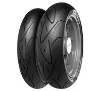 1 x 190/55 ZR17 75W TL Rear, Continental ContiSportAttack Motorcycle Tyre (New)