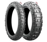 Bridgestone Ax41f 54q Tl M/c Off-road Front Tire Black 90 / 90 / R21