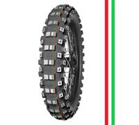 Tyre MITAS Terra Force-Mx MH 100/90-19 57m Tt Medium Hard Terrain Red Green