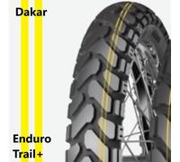 Mitas Enduro Trail+ 59h Tl/tt M+s Dakar Adventure Front Tire Silver 110 / 80 / B19