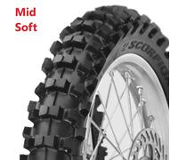 PIRELLI SCORPION XC MID SOFT REAR TYRE 120/100-18 NHS 68M CROSS COUNTRY