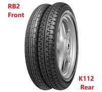 4.00 -18 64H TL K112 Continental Motorcycle Rear Tyre Tubeless
