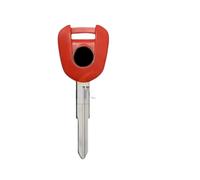 Motorcycle Uncut Keys Can Be Installed Compatible With Key CB1000 ST1300 VFR800 Blank(Red 1pc)