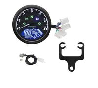Motorcycle Universal Accessories Meter Speedometer Digital Odometer With Indicator 12000kmh/mph Tachometer(Type 4)