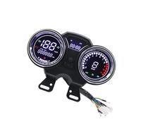 Motorcycle Universal Accessory Digital Odometer Speedometer Meter Instrument Dashboard Tachometer
