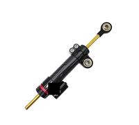 Motorcycle Universal Balance Bar Steering Stabilizer Damper Motorcycles Steering Stabilize Damper For Ya&ma&ha For MT09 MT10 MT07 ZX6R R6 CBR650R CB1000R Adjustable Stabilizer for Moto(Black-B)