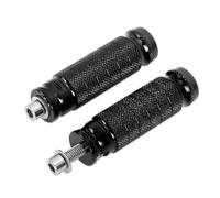 Motorcycle Universal CNC Foot Pegs Rear Set Rests Racing Pedal Universal Motorbike Foot Pegs(Black)