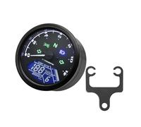 Motorcycle Universal Instrument Digital 0~12000RPM Speedometer Meter Tachometer For 12V For 1-4 Cylinder For Motorbike Odometer(TYPE M)