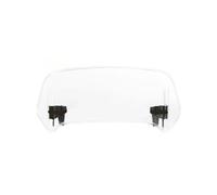 Motorcycle Universal Modified Heightened Windshield Installed Moto Extension Motorcycle Wind Screen(Large Size)