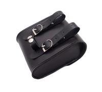 Motorcycle Universal PU Leather Handlebar Sissy Bar Saddle Bag Side Bag Tool Storage For Suzuki Sportster XL1200 883 Motorcycle Tail Bag(Black)