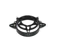 Motorcycle Universal Radiator Fan Shell Frame CNC Protection Bracket Cover Fit For Honda Brake Disc Guard Protector Rear Brake Disc Cover(Black)