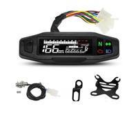 Motorcycle Universal Speedometer Digital Speed Meter Tachometer Dashboard Instrument Panel Meter Bracket(TYPE A)