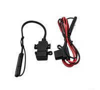 Motorcycle USB Charger for sae Connector 2.1A Fast Motorcycle | IP65 cover, prevents dust ingress, protects circuit when parked, for ideal for rainy rides
