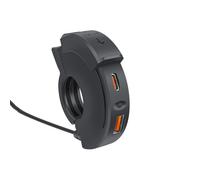 Motorcycle USB Charger - High Speed 30W SAE To USB Converter, Ultra Slim Mobile Power Outlet | Waterproof ATV Port With Stable Output, 12V 24V Charging Hub For Scooter Riding Road Adventure