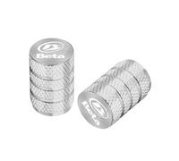 Motorcycle valve caps For Beta Evo 250 300 80 Junior Senior RR 125 200 350 390 430 450 480 2T SM 4T LC 50 Enduro Motorcycle Tire Valve Cap(Silver)