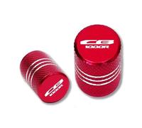 Motorcycle valve caps For CB1000R 2008-2020 Motorcycle CNC Accessorie Wheel Tire Valve Stem Caps Airtight Covers(Red)