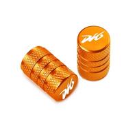 Motorcycle valve caps For Dio DJ-1 DJ-1RR AF19 AF18 SR AF20 ZX AF28 Accessories Motorcycle CNC Wheel Tire Valve Air Port Stem Caps(Orange3)