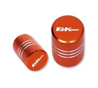 Motorcycle valve caps FOR Suzuki B-King ABS BKING 2008-2012 Motorcycle Universal Valve Cap Vehicle Wheel Tire Stem Caps Covers(Orange)