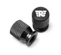 Motorcycle valve core cap For Royal Enfield Bullet/Meteor/Classic 350 500 Interceptor 650 Motorcycle Valve Core Cap Aerated Mouth Tires Gas Nozzle Cover(Black)