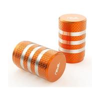 Motorcycle valve core cover For Rebel 300 Rebel 500 CMX Rebel300 Rebel500 Tire Valve Stem CapsMotorcycle Accessories Airtight Cover(Orange)