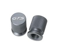 Motorcycle valve stem caps For Porsche GTS Cayenne Cayman Panamera Macan 911 718 928 901 930 Car Wheel Tire Valve Caps Tyre Stem Covers Airdust Waterproof(Titanium)