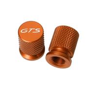 Motorcycle valve stem caps For Porsche GTS Cayenne Cayman Panamera Macan 911 718 928 901 930 Car Wheel Tire Valve Caps Tyre Stem Covers Airdust Waterproof(Orange)