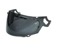 Motorcycle Visors Shield, 7 Colors W/Gold Blue Iridium Smoke Motorcycle Full Face Helmet Visor Lens Case Compatible With AR-AI RX-7X RX7X CORSAIR-X RX-7V VAS-V (Color : Dark Smoke, Size : S)
