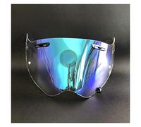 Motorcycle Visors Shield, Motorcycle Helmet Anti-UV PC Visor Lens Model Compatible With A-RAI TOUR-CROSS3 TX3 XD4 Rally Off-road Helmet Visor Mirror Lens (Color : REVO Blue)