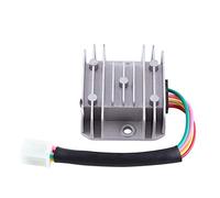 Motorcycle Voltage Regulator 4 Wires 4 Pins 12 Voltage Regulator Rectifier for 150-250CC Motorcycle Scooter Moped ATV(White) Electronic ignition electronic ignition device motorcycle rectifier