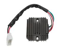 Motorcycle Voltage Regulator 7 Wires 12V Alloy Volt Rectifier, Durable Replacement for Classic Models - Stable Voltage Output, Efficient Heat Dissipation, Easy Installation