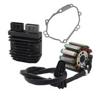 Motorcycle Voltage Regulator Rectifier+Magneto Stator Coil +Engine Cover Gasket For FZ1 8 N NA SA S FZ8-SA 5VY-15451-00