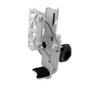 Motorcycle Water Bottle Holder For Harley Davidson Dyna Superglide 1995-2014, One touch Release Robust Engineering Plastic Mount Bracket Motorbike Accessories,White