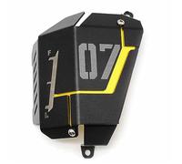 Motorcycle Water Coolant Recovery Tank Shield Guard, Compatible with Yamaha MT-07 MT07 FZ-07 FZ07 FZ 07 2014 2015 2016 2017 2018 2019 2020 2021 (Color : Blue, Size : A)(Gold)