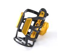 Motorcycle Water Cup Holder for Yamaha Raptor 90 2009-2023 2024-pr, Adjustable Shockproof Motorcycle Cup Holder Durable Expandable Motorcycle Water Bottle Holder,A Yellow
