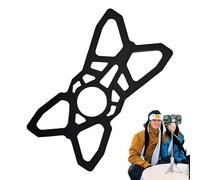 Motorcycle Web Grip Mount - Silicone Strap Band, Phone Holder Tether | Elastic Anti-Slip Securing Band, Durable Cradle Fastener, Mount Accessory for Bike Scooter Smartphone GPS Bracket Use
