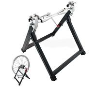 Motorcycle Wheel Balancer Stand, Foldable Wheel Truing Stand for Off Road Motorcycles, Static Balancing Tire Rim Tool