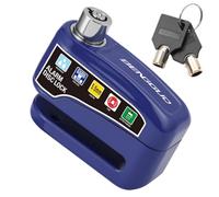 Motorcycle Wheel Disk Brake Lock Anti Theft Bicycle Disc Brake Electric Lock Waterproof Compatible with Automotive Motorcycle Parts Scooter Models for Part Number 8K1927225B(Blue)