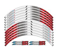 Motorcycle Wheel Hub Waterproof High Reflective Rim Stickers For BMW S1000XR Front And Rear Decal Decoration Rim decal(Color4)