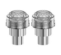 Motorcycle Wheel Lights, 7 Colors Flashing Intelligents Sensor Waterproof | Lighted Valve Stem Caps for Electric Scooter Sedan SUV Urban Commuting Outdoor Adventure Weekend Outing