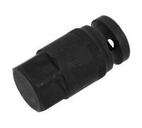 Motorcycle Wheel Nut Socket H24 1/2"Sq Drive