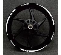 Motorcycle Wheel Rim Reflector Decals for KYMCO People One 150 2010-2026