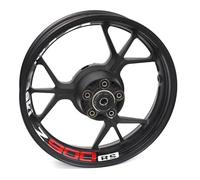 Motorcycle Wheel Rim Sticker Motorcycle Sticker for K&awasaki for Z900rs for Z900RS Wheel Stickers Wheel Rim Decal Motorcycle Wheels Front Rear (Color : 8)