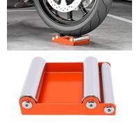 Motorcycle Wheel Roller Stand, Metal 485Lbs Capacity