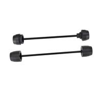 Motorcycle Wheel Slider Compatible With Suzuki For DR-Z4SDR-ZSM 2025 Motorcycle Front Rear Wheel Fork Axle Anti-fall Slider Protective Pads Motorcycle Protection Accessories(Front Rear)