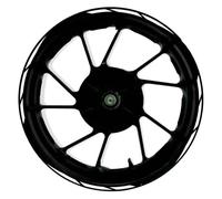 Motorcycle Wheel Sticker Decal for Yamaha for TRACER900 Motorcycle Accessories 17 Inch Front and Rear Wheel Stickers Fairing Rim Reflective Decals(012)