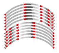 Motorcycle Wheel Sticker Decal Reflective Rim Suitable For DUCATI For MONSTER M750/M750IE M900 Motorcycle parts(Style 5)