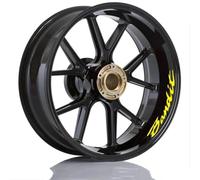 Motorcycle Wheel Sticker Inner Rim Reflective Protection Decal Decorative Film For SUZUKI For Bandit 650 S SX GSF600S Rim decal(Color1)
