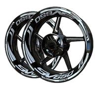 Motorcycle Wheel Stickers Night Reflective Decorative Rim For Suzuki SV650 SV 650 Rim decal(Color1)