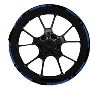Motorcycle Wheel Stripes for Suzuki Gsx-s750 Gsx1000 Wheel Rim Decal Motorcycle Thick Edge Outer Rubber Strip Sticker Wheels(8)