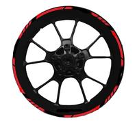 Motorcycle Wheel Stripes for Suzuki Gsx-s750 Gsx1000 Wheel Rim Decal Motorcycle Thick Edge Outer Rubber Strip Sticker Wheels(9)